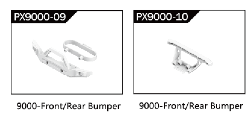 DEERC 9000E RC Car Accessories