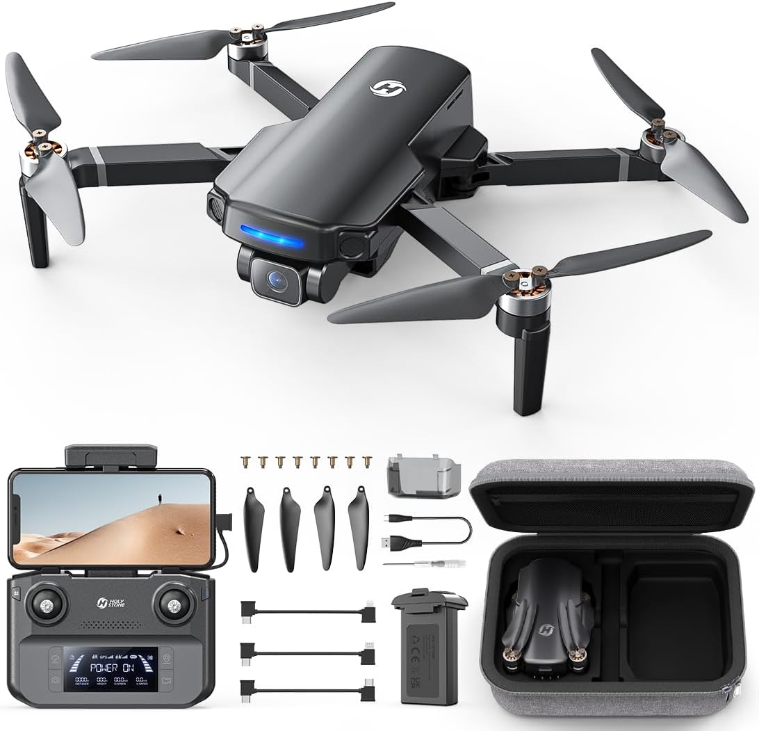 Holy Stone HS360S GPS Drone with 4K UHD Camera, 249g FAA Compliant, 10000FT Range, Brushless Motor, Follow Me, Auto Return