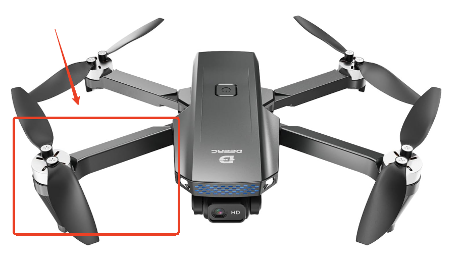 DEERC D20S Drone Accessories