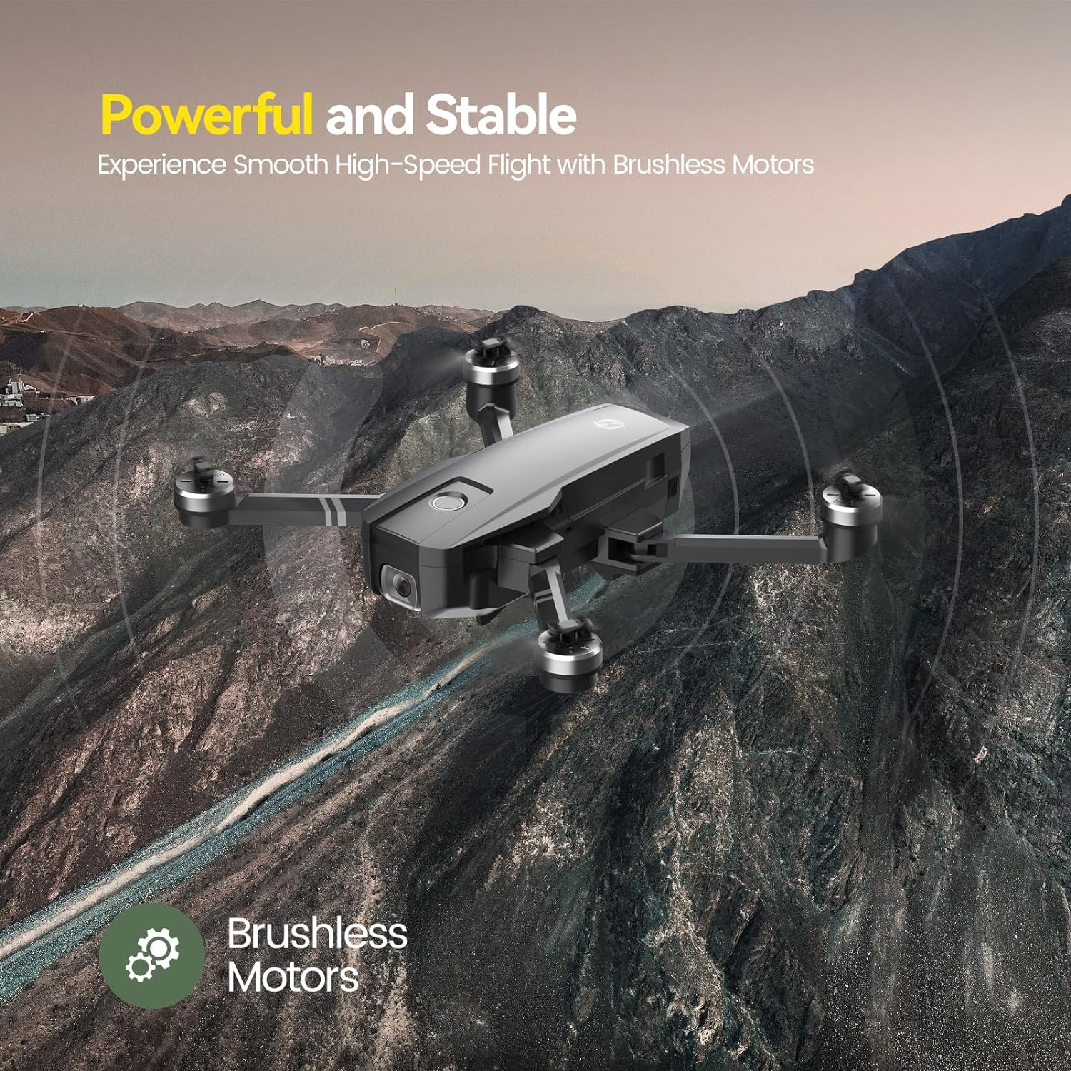 Holy Stone HS720 GPS Drone Featuring Brushless Motors