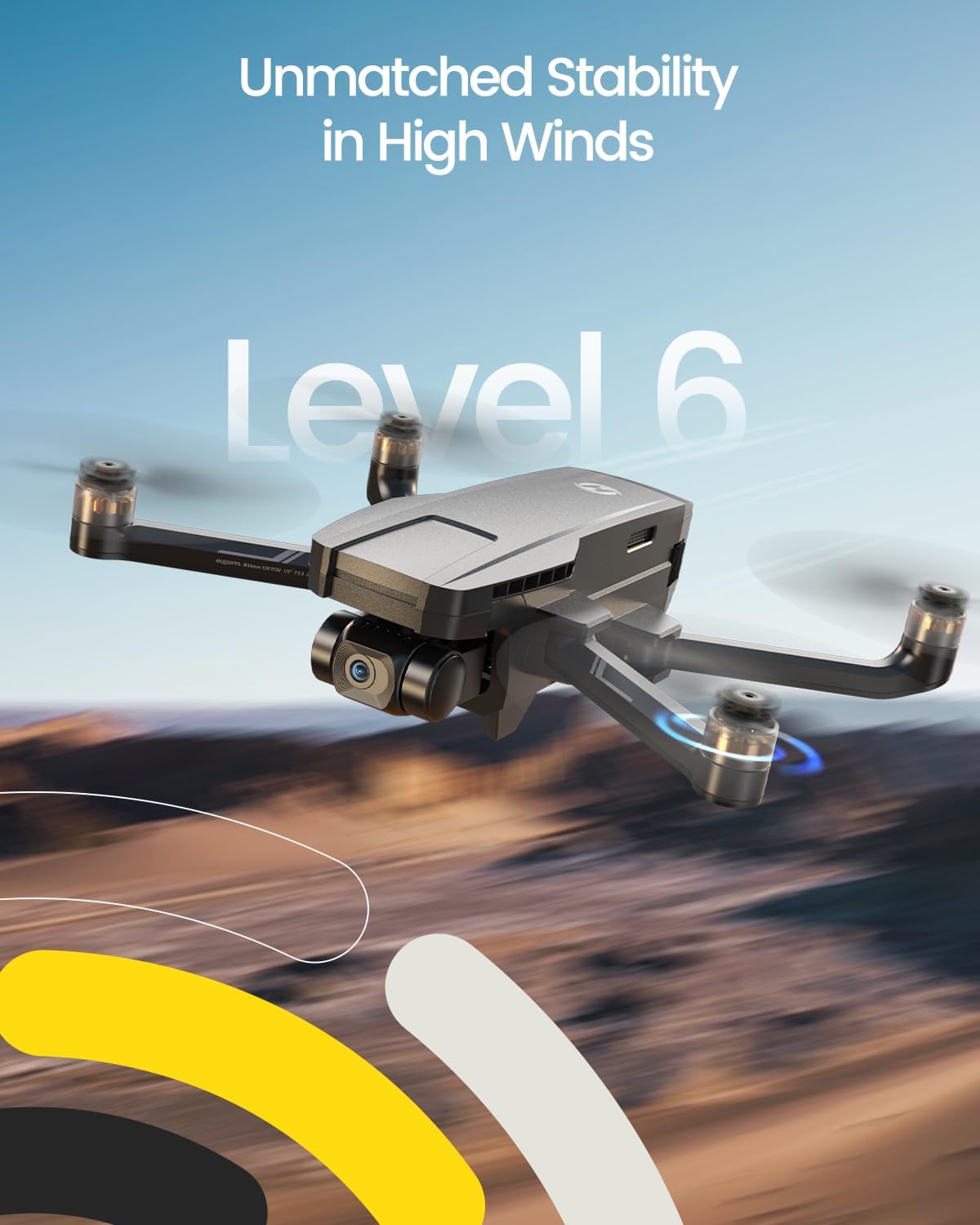 Holy Stone HS720G GPS Drone with Unmatched Stability in High Winds