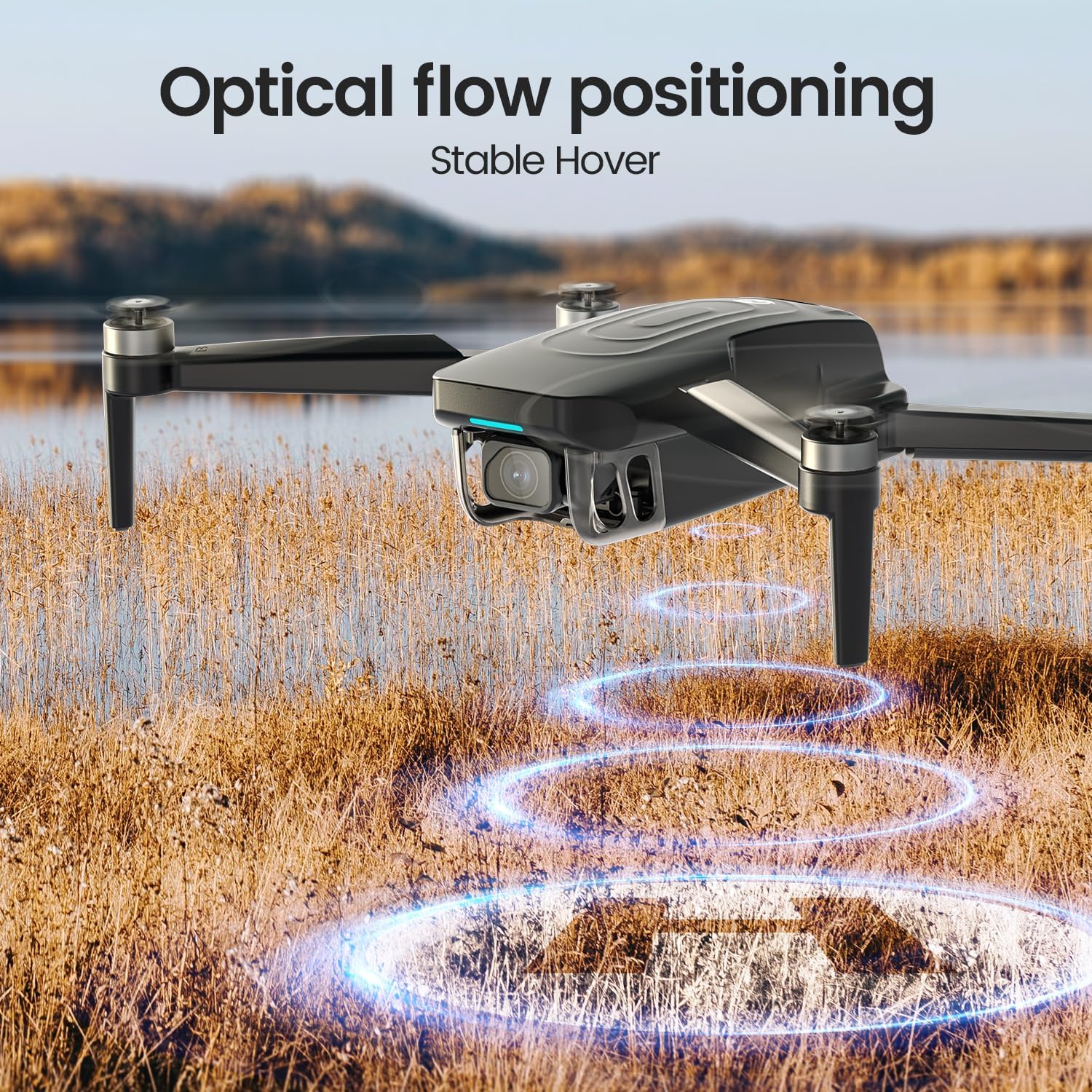 Holy Stone HS175G GPS Drone with 4K EIS Camera, 60 Mins Flight Time, Brushless Motor, Tap Fly, Auto Return, Follow Me, 249g Foldable Drone, Upgraded HS175D, Available in US/CA/UK