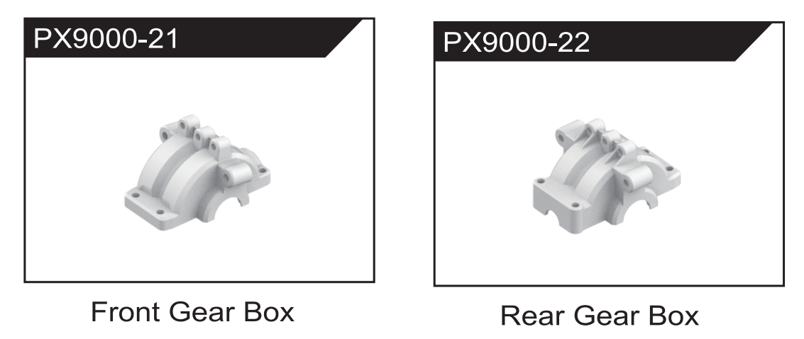 DEERC 9000E RC Car Accessories