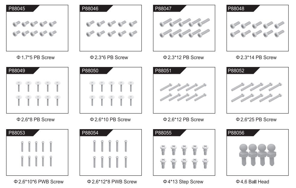 DEERC 9000E RC Car Accessories