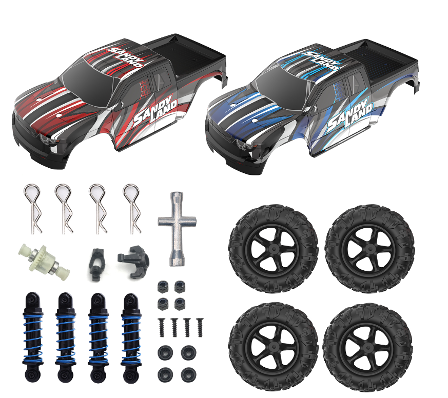 DEERC 1:18 Scales 9300/9310/300E/302E RC Car Accessories