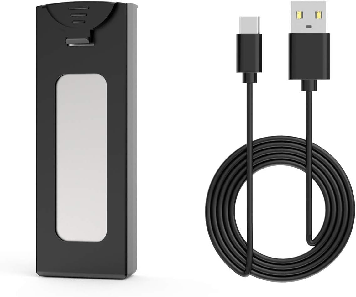 D70 1*バッテリーと充電ケーブル(3.7V-800mAh)