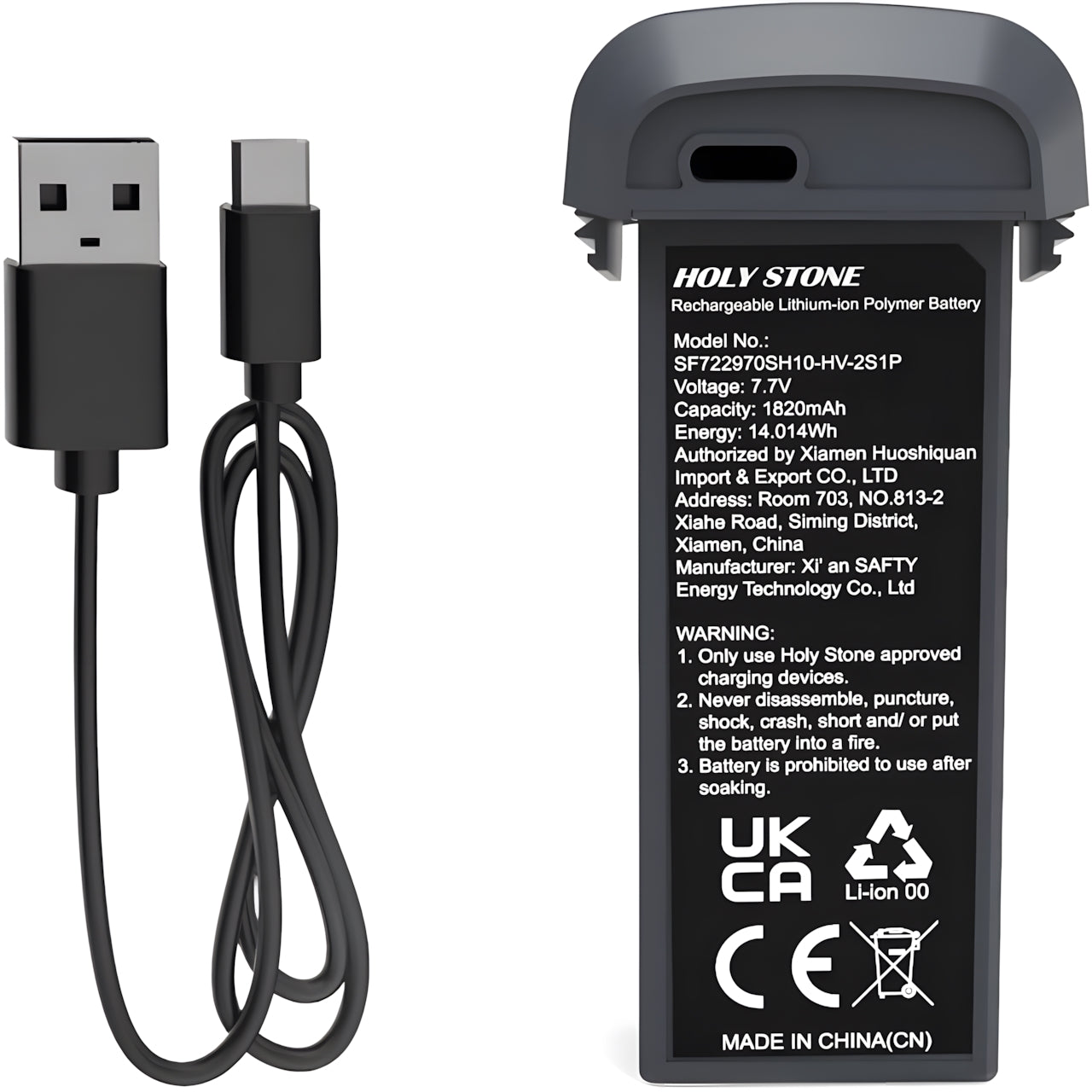 Holy Stone HS710 7.7V 1820mAh Battery